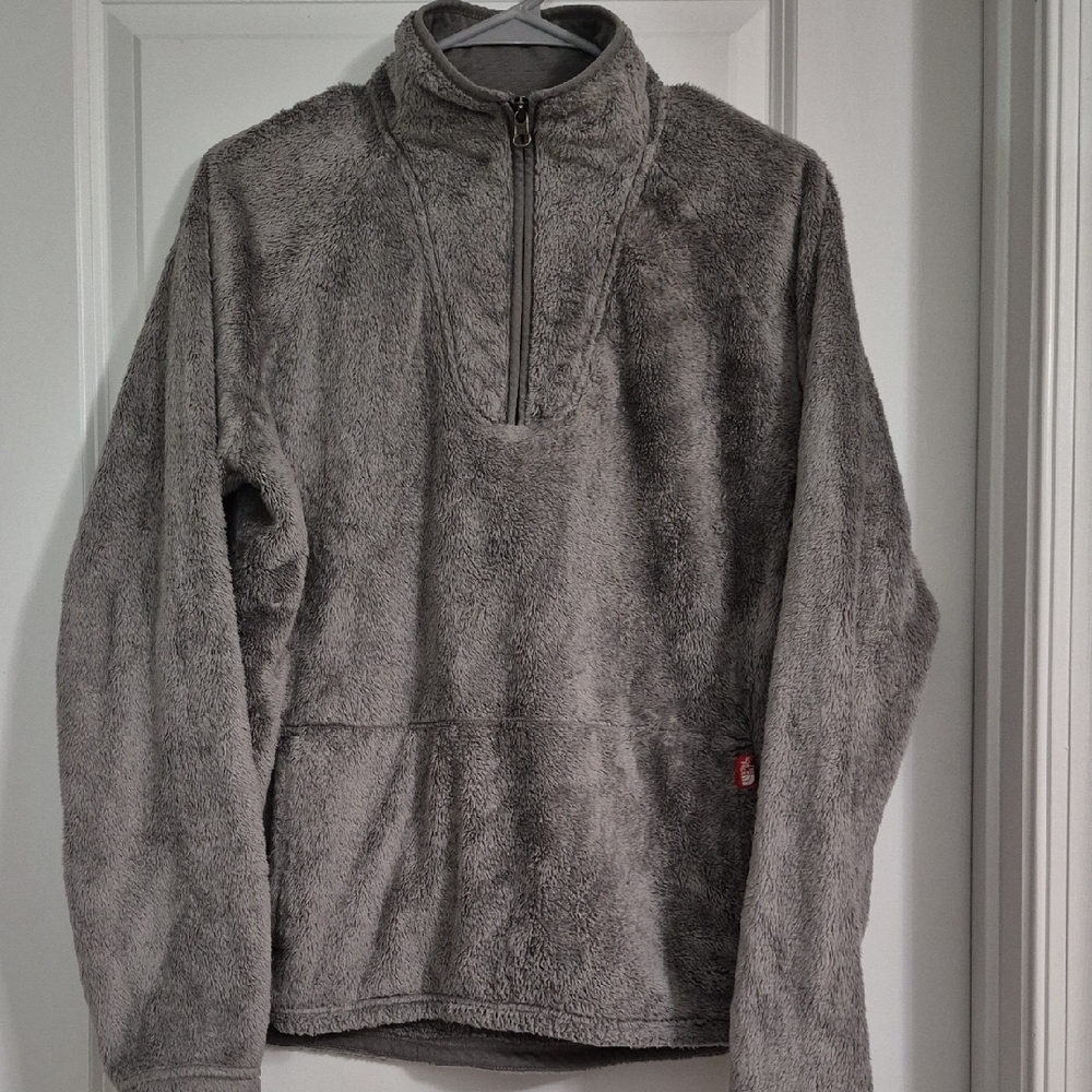 The North Face Gray Fleece Pullover